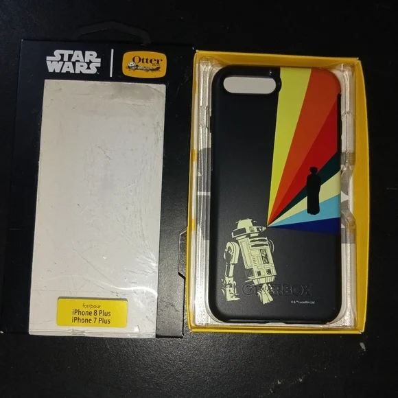 Star Wars OtterBox R2-D2 & Leia Symmetry Case for iPhone 8 Plus / 7 Plus - Picture 4 of 4